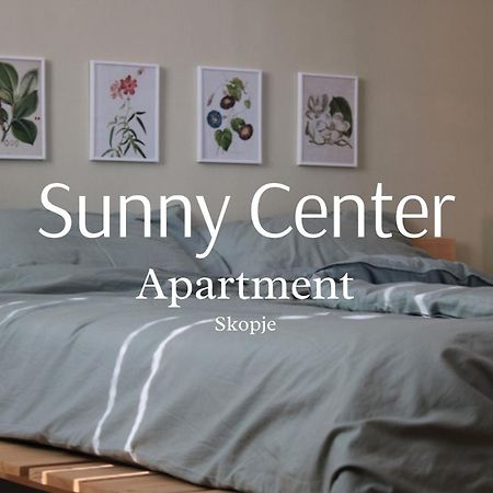 Sunny Center Apartment Skopje Exteriör bild