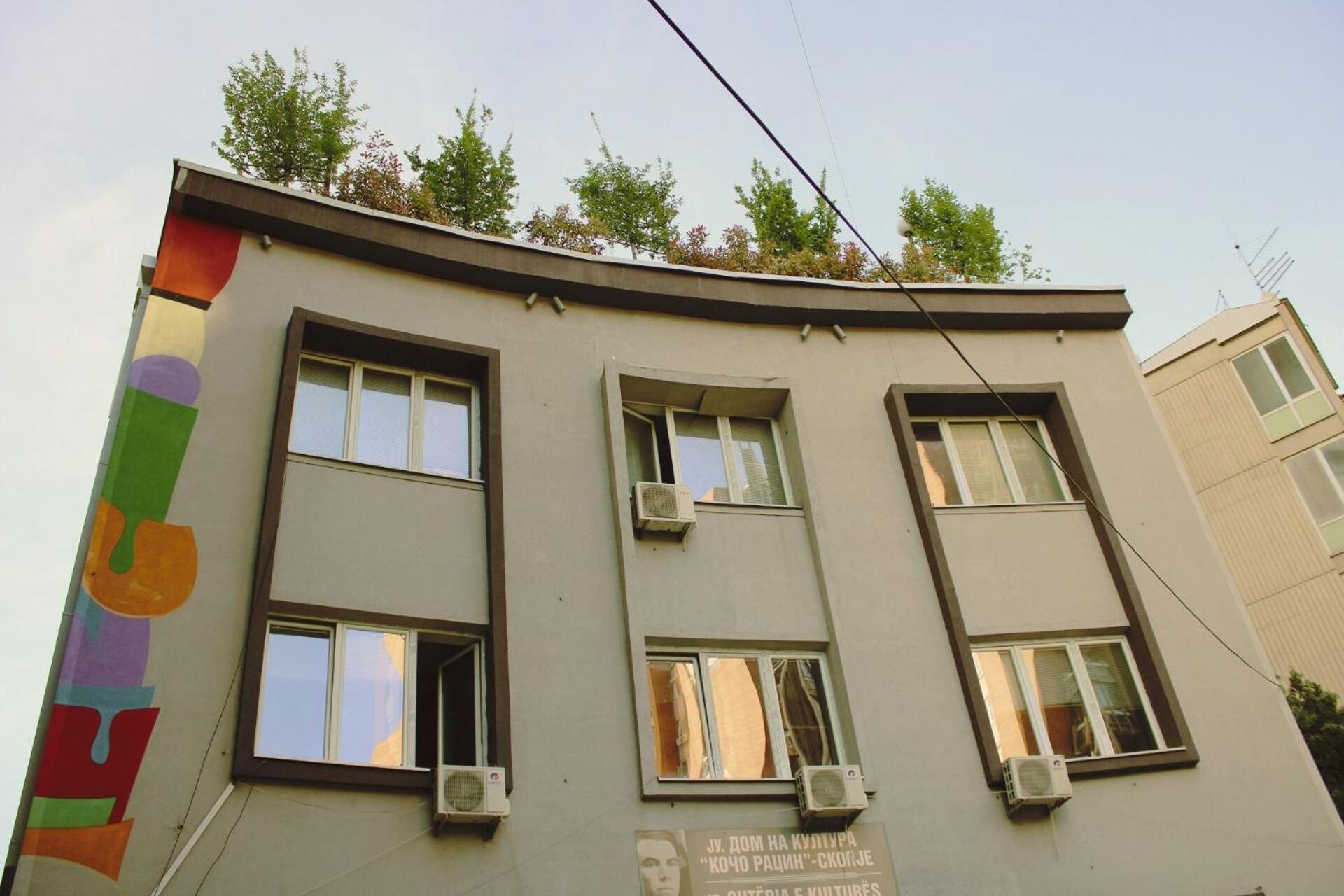 Sunny Center Apartment Skopje Exteriör bild
